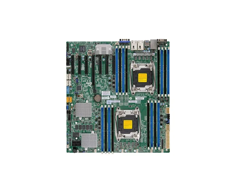 X10DRH-C-B - Supermicro Dual LGA2011/ Intel C612/ DDR4/ SATA3/SAS3/USB3.0/ V/2GbE/ EATX Server Motherboard