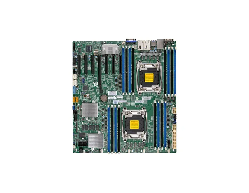X10DRH-CT-B - Supermicro Dual LGA2011/ Intel C612/ DDR4/ SATA3/SAS3/USB3.0/ V/2GbE/ EATX Server Motherboard