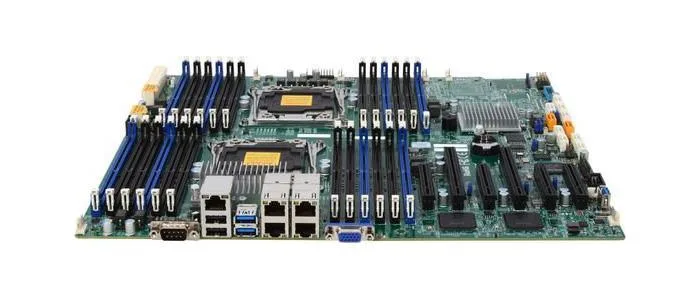 Supermicro X10DRI-LN4+ Intel Xeon E5-2600 v4/v3 C612 Chipset EE-ATX Dual System Board (Motherboard) Socket R3 LGA 2011