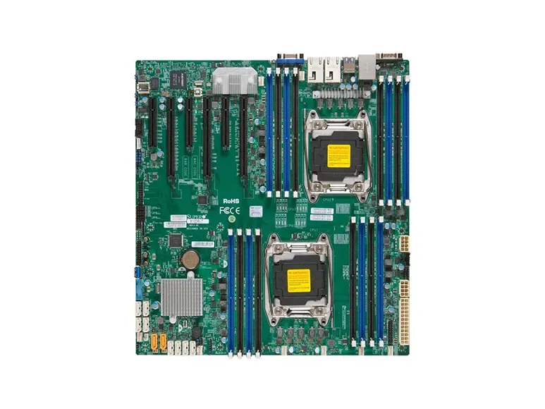 X10DRI-T-B - Supermicro Dual LGA2011/ Intel C612/ DDR4/ SATA3/USB3.0/ V/2GbE/ EATX Server Motherboard