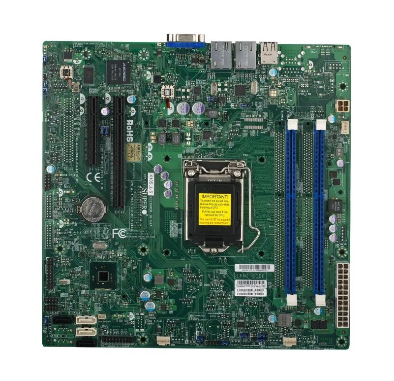 X10SLL-SF-O - Supermicro LGA1150/ Intel C222 PCH/ DDR3/ SATA3/ V/2GbE/ MicroATX Server Motherboard