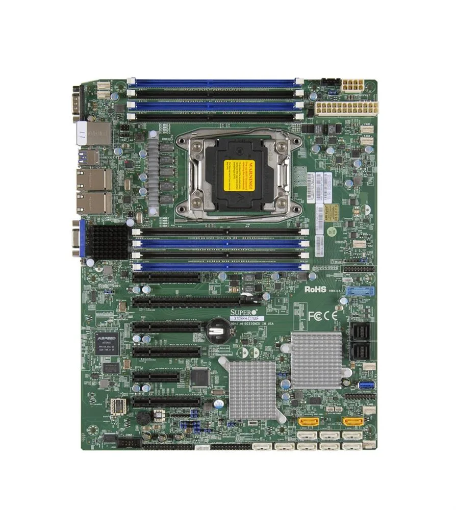 X10SRH-CLN4F-O - Supermicro LGA2011/ Intel C612/ DDR4/ SATA3/SAS3/USB3.0/ V/4GbE/ ATX Server Motherboard