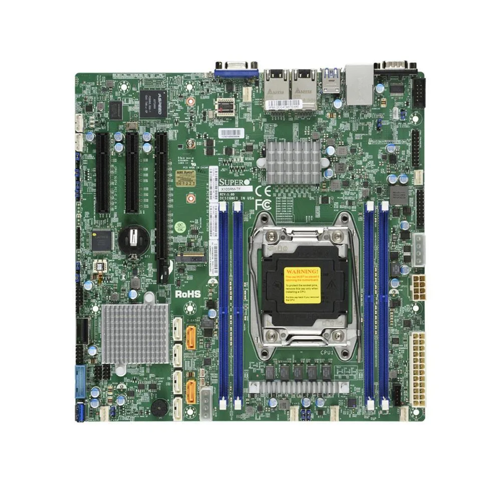 X10SRM-TF-O - Supermicro LGA2011/ Intel C612/ DDR4/ SATA3/USB3.0/ V/2GbE/ MicroATX Server Motherboard