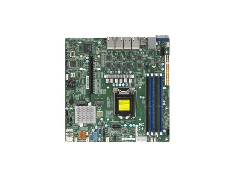 X11SCM-LN8F - Supermicro MicroATX Intel C246/Xeon E-2100/i3/Pentium/Celeron DDR4 LGA-1151 Motherboard
