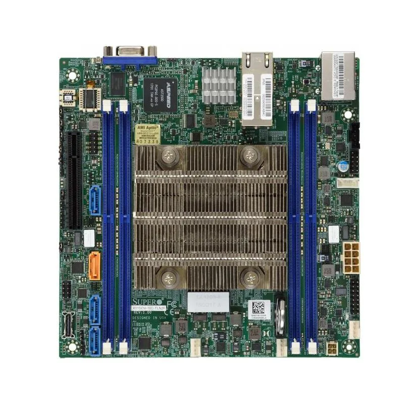 X11SDV-8C-TLN2F - Supermicro MiniITX Intel Xeon D-2141I DDR4 Motherboard