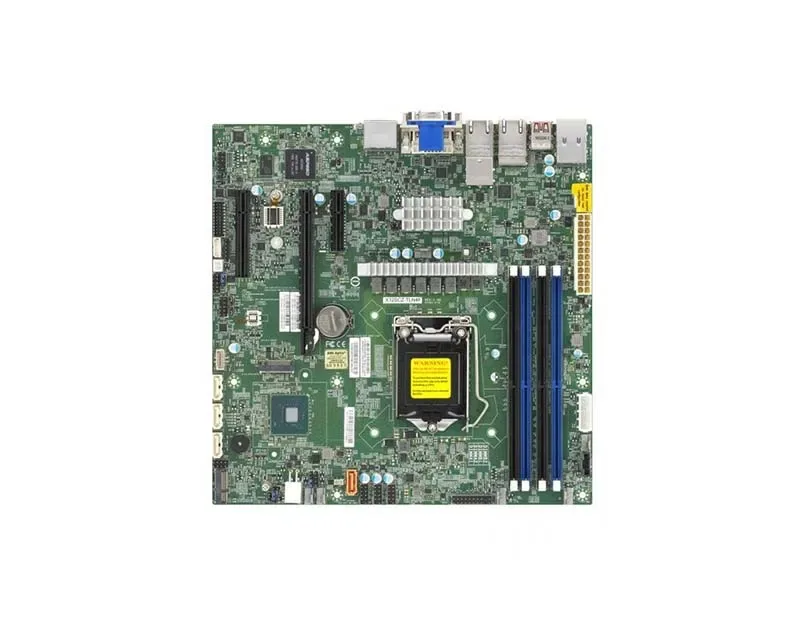 X12SCZ-TLN4F - Supermicro MicroATX Intel W480e/Xeon W-1200/Core i9/i7/i5/i3 DDR4 LGA-1200 Motherboard