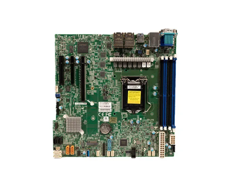 X12STH-LN4F - Supermicro MicroATX Intel C256/Xeon E-2300/Pentium DDR4 LGA-1200 Motherboard