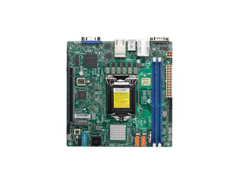 X12STL-IF - Supermicro MiniITX Intel C252/Xeon E-2300/Pentium DDR4 LGA-1200 Motherboard