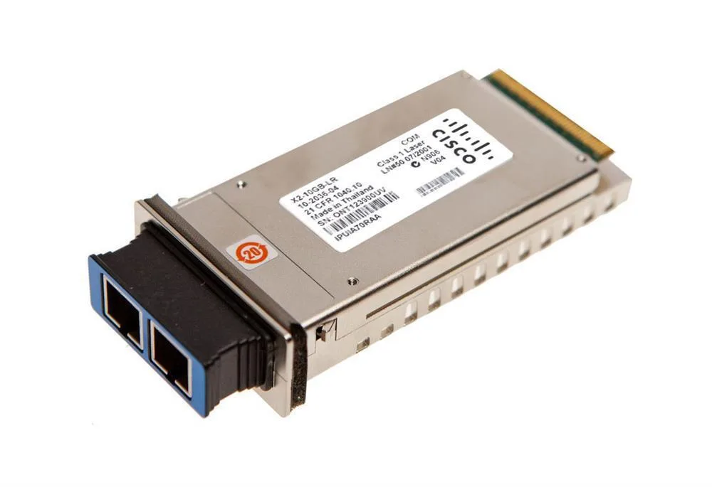 X2-10GB-LR-DB - Cisco 10Gbps 10GBase-LR Single-Mode Fiber 10km 1310nm Duplex SC Connector X2 Transceiver Module