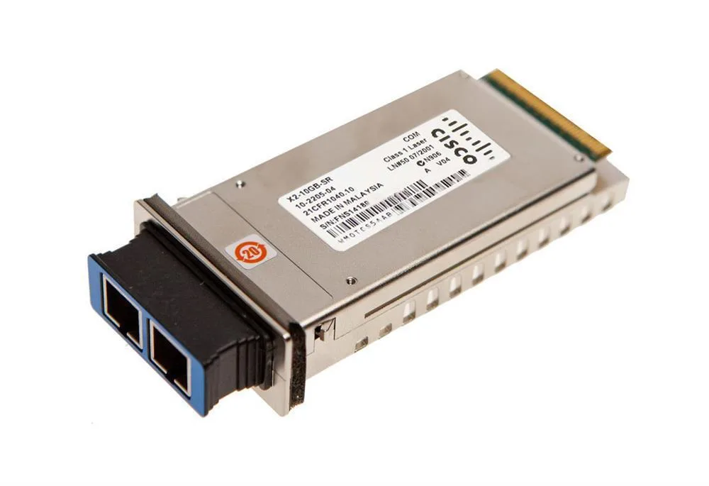 X2-10GB-SR-CX - Cisco 10Gbps 10GBase-SR Multi-mode Fiber 300m 850nm Duplex SC Connector X2 Transceiver Module