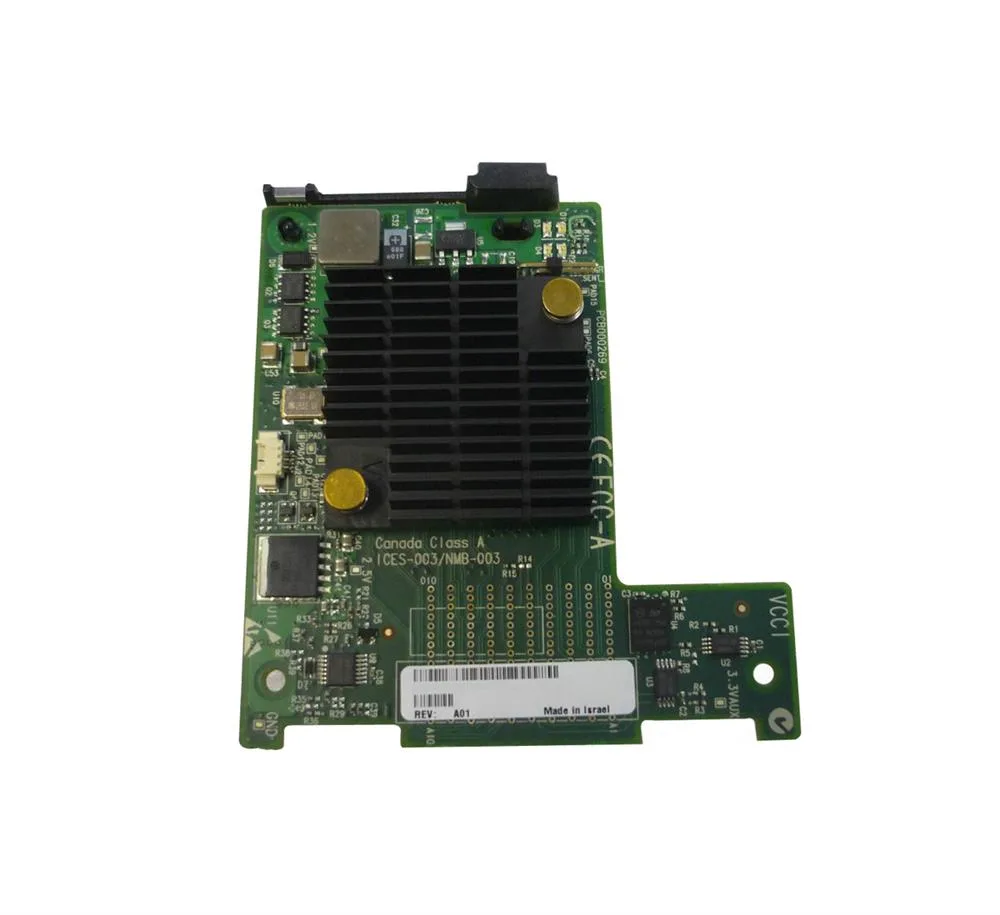 Dell X24WC Dell 0X24WC / X24WC Mellanox Connect X-2 2 x Ports 10GbE Ethernet Mezzanine Network Card for PowerEdge M1000E