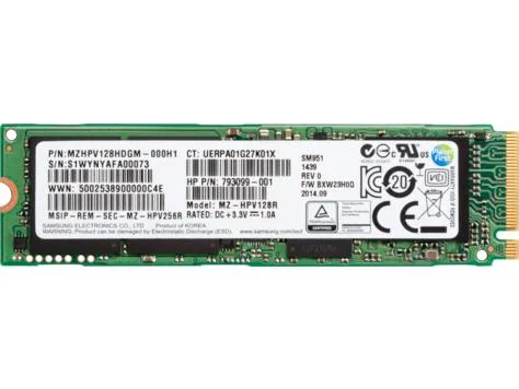 X2E90AA - HP 1TB PCI-Express 3x4 NVMe M.2 2280 Solid State Drive