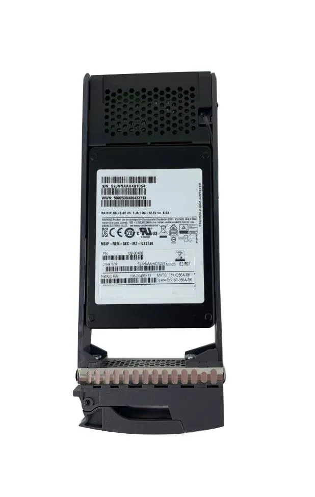 X356A-R6 - NetApp 3.8TB 12Gb/s 2.5-inch Solid State Drive for Disk Shelves DS2246