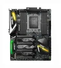 X399GAMINGPROCARBONAC - MSI X399 GAMING PRO CARBON AC Desktop Motherboard AMD X399 Chipset Socket TR4