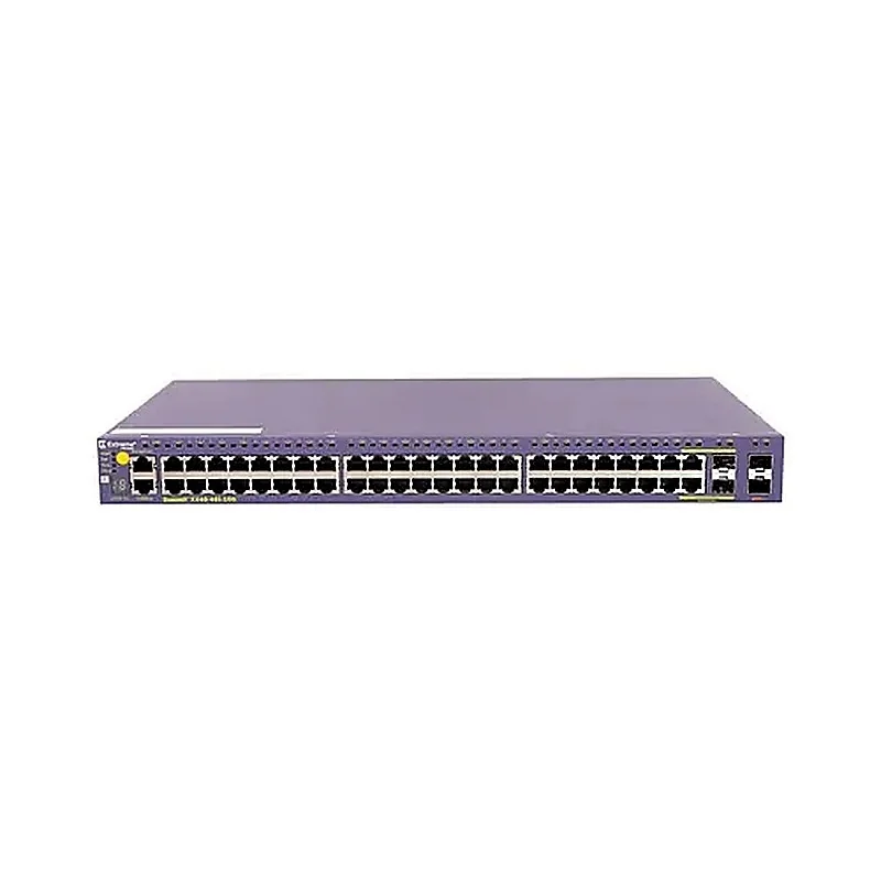 Extreme X440-48T-10G Extreme Networks X440-48T-10G Summit X440 Series 48 x Ports RJ-45 + 2 x Combo SFP L3 Managed 1U Rack-mountable GE Network Switch