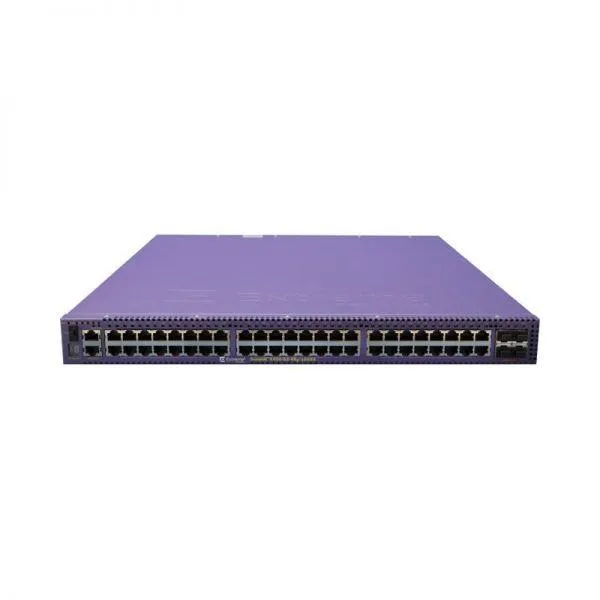 Extreme X460-G2-48P-10GE4 Extreme Networks X460-G2-48P-10GE4 X460 Series 48 x RJ-45 Ports PoE+ 10/100/1000Base-T + 6 x SFP+ Ports + 2 x QSFP+ Ports Layer 3 Managed Gigabit Ethernet Network Switch. In