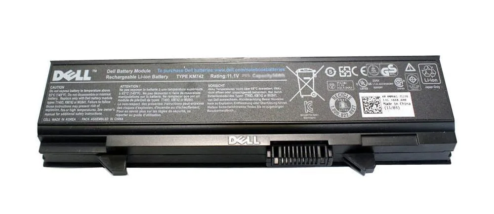 X644H - Dell 56Whr 6-Cell Li-Ion Battery for Latitude E5400, E5410, E5500, E5510