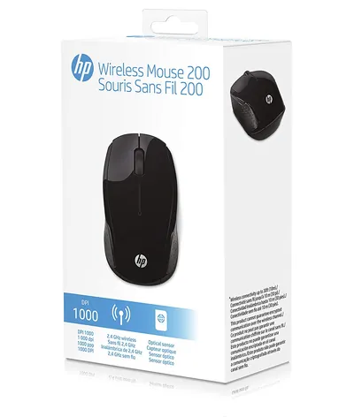 HP X6W31AA#ABL 200 Wireless Optical Mouse