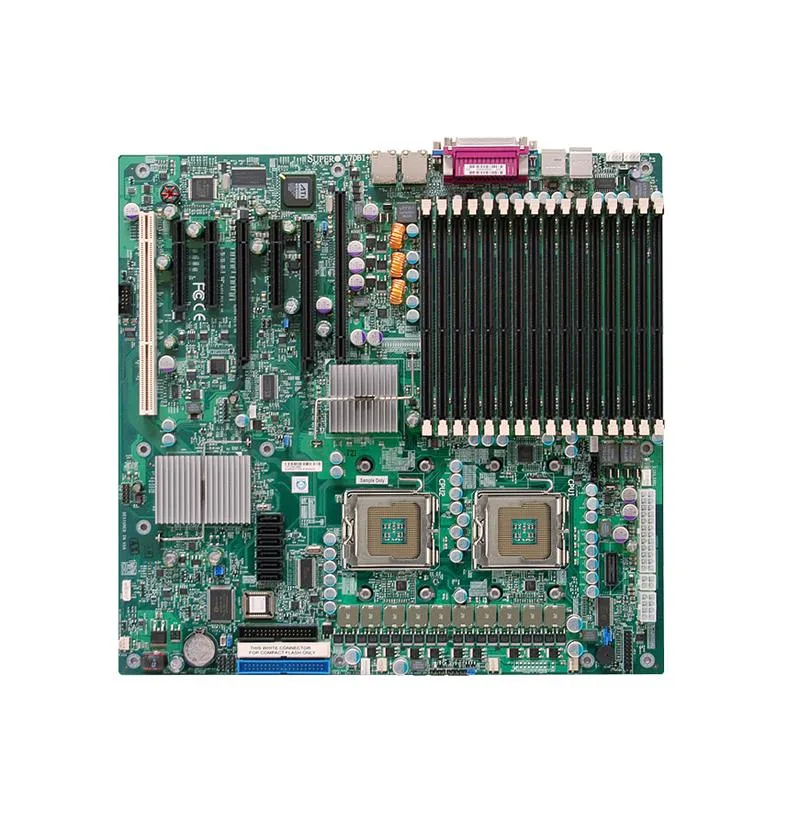 SuperMicro X7DBI+ Extended ATX System Board (Motherboard) with Intel 5000P Chipset CPU