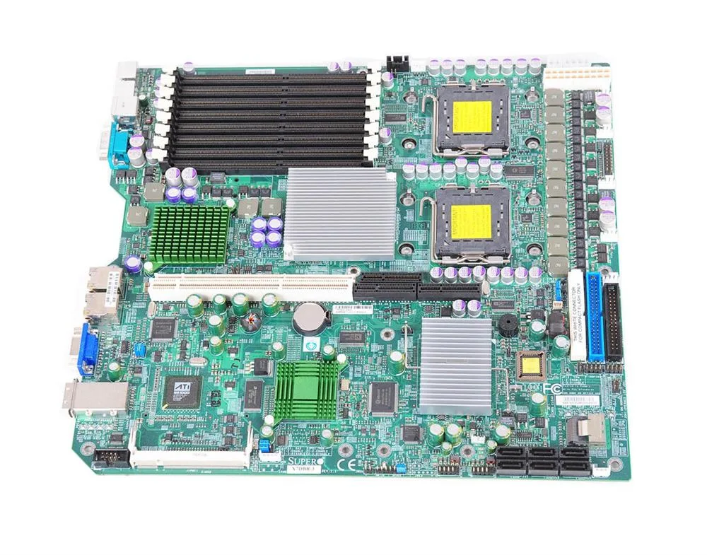 SuperMicro X7DBR-I+ E-ATX Server Board, Dual Socket 771, 1333MHz FSB, 64GB (Max) DDR2 SDRAM Support