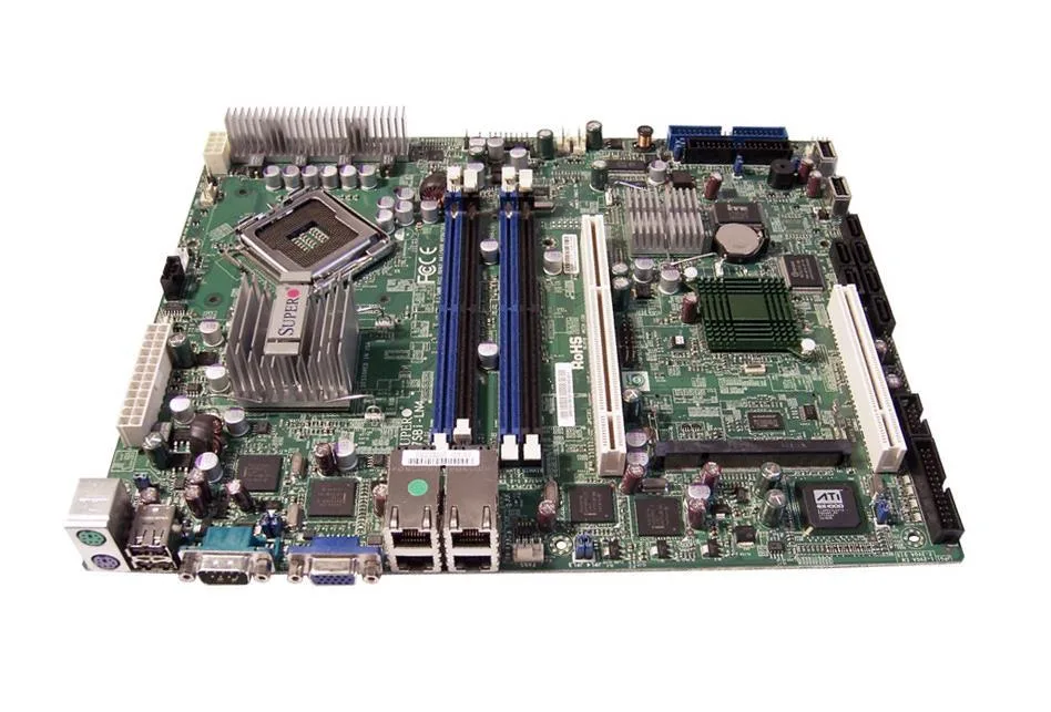 X7SBI-LN4-B - Supermicro LGA775/ Intel 3200/ FSB 1333/ DDR2-800/ SATA/ V/4GbE/ ATX Server Motherboard