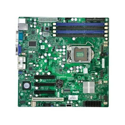 X8SIL-V-B - Supermicro LGA1156 Xeon/ Intel 3420/ V/2GbE/ MATX Server Motherboard