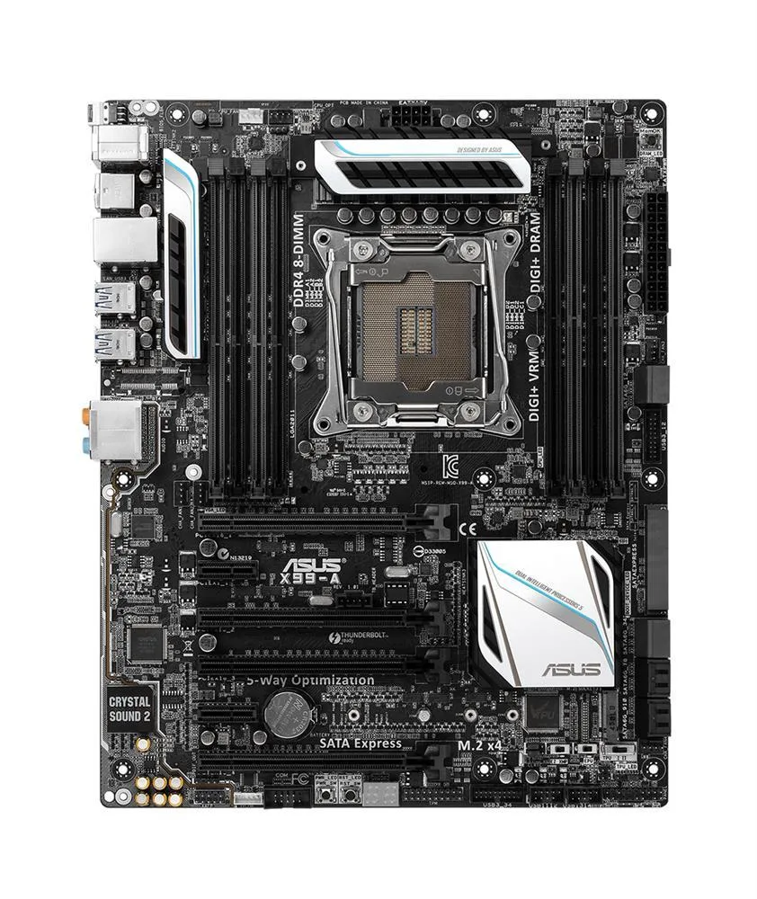 X99-A - Asus Intel X99 DDR4 8-Slot System Board (Motherboard) Socket 2011-v3