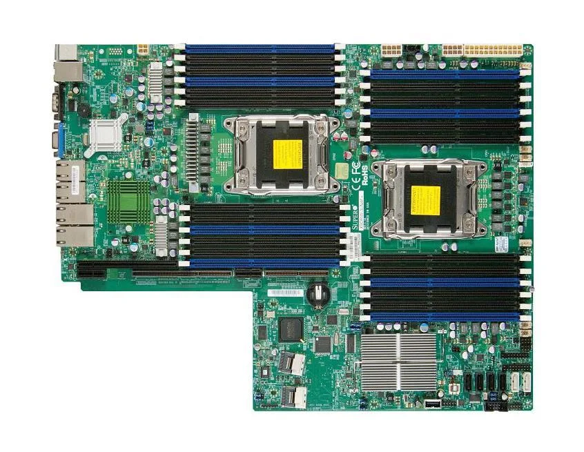 Supermicro X9DRW-3LN4F+ Intel Xeon E5-2600/E5-2600 V2 C606 Chipset WIO Dual System Board (Motherboard) Socket R LGA 2011