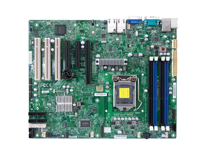 X9SCA-B - Supermicro LGA1155/ Intel C204 PCH/ DDR3/ SATA3/ V/2GbE/ ATX Server Motherboard