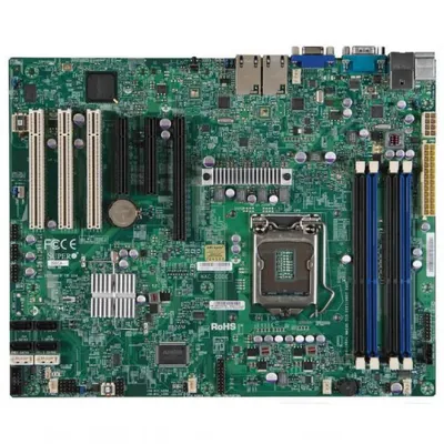 X9SCI-LN4-O - Supermicro LGA1155/ Intel C204 PCH/ DDR3/ SATA3/ V/4GbE/ ATX Server Motherboard