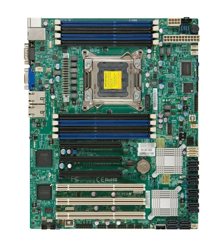 X9SRE-O - Supermicro LGA2011/ Intel C602/ DDR3/ SATA3/ V/2GbE/ ATX Server Motherboard
