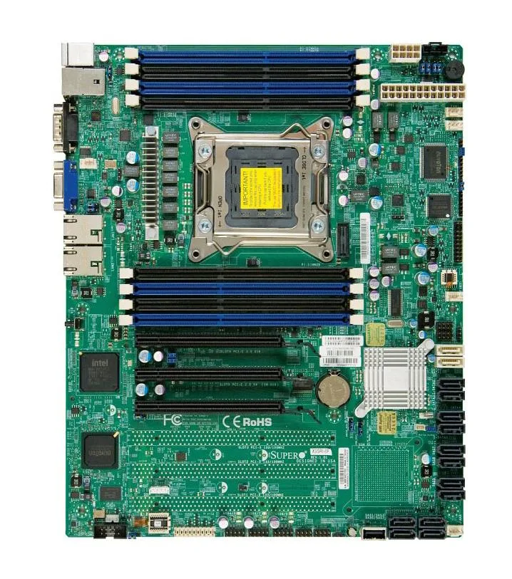 X9SRI-F-B - Supermicro LGA2011/ Intel C602/ DDR3/ SATA3/ V/2GbE/ ATX Server Motherboard