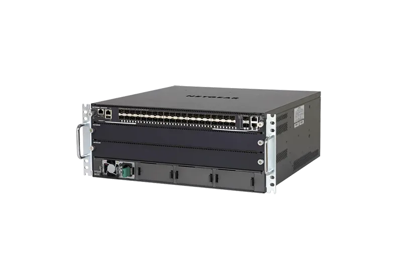 XCM8903SX - NetGear M6100-24X3 24x 10GBase-T 16x Fiber SFP+ Shared layer 4 Chassis Switch