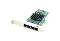 XF9VF - Dell 629135-B21 Comparable Quad RJ-45 Port PCIe NIC - network adapter - PCIe x4 - 1000Base-T x 4