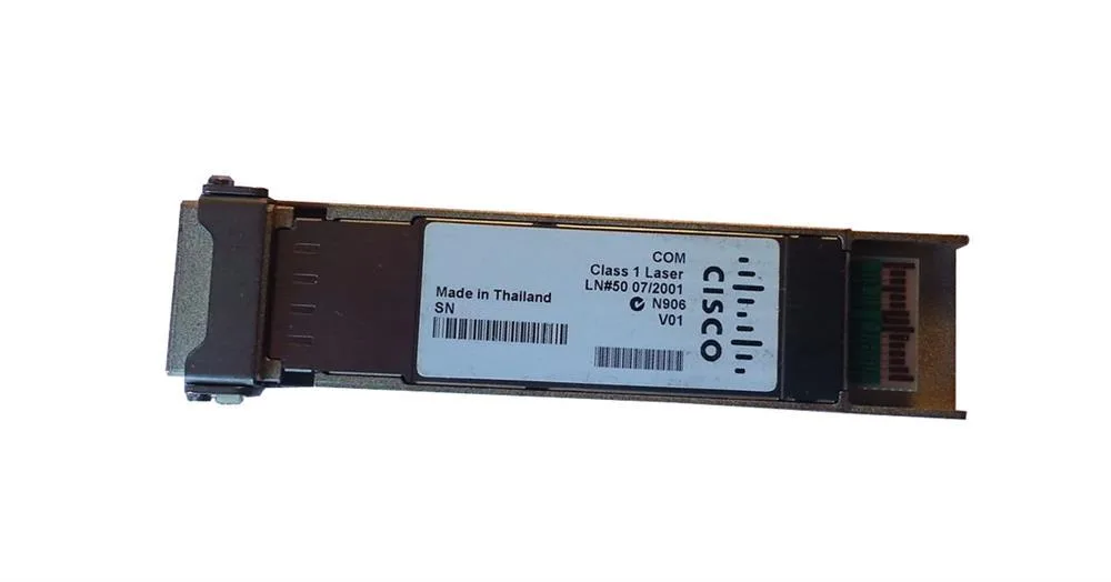 XFP-10G-BX-U-10KM - Cisco 10Gbps 10GBase-BX Single-mode Fiber 10km 1270nmTX/1330nmRX LC Connector XFP Transceiver Module