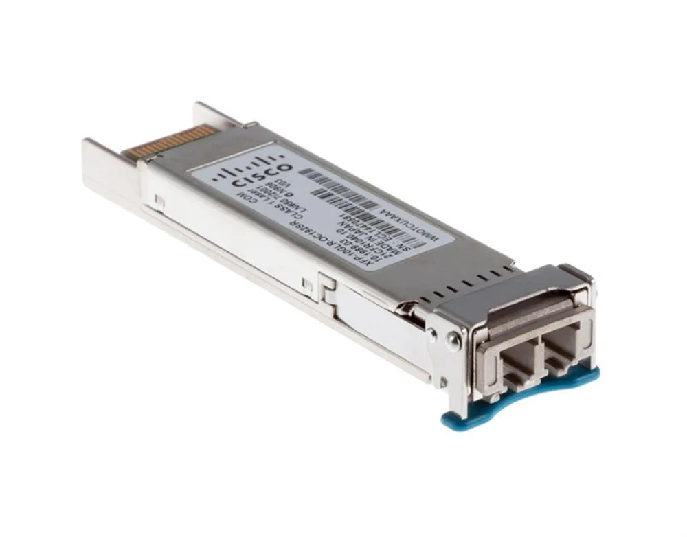 XFP-10GLR-OC192SR-OR - Cisco 10Gbps OC-192/STM-64 SR-1 10GBase-LR/LW Single-mode Fiber 10km 1310nm Duplex LC Connector XFP Transceiver Module