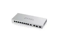 XGS1010-12 - ZyXEL 12-Port Unmanaged Multi-Gigabit Switch with 2-Port 2.5G and 2-Port 10G SFP+