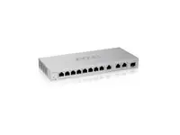 XGS1250-12 - ZyXEL 12-Port Web-Managed Multi-Gigabit Switch includes 3-Port 10G and 1-Port 10G SFP+