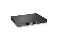 XGS1930-28HP - ZyXEL 24-port GbE Smart Managed PoE Switch with 4 SFP+ Uplink