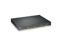 XGS1930-52HP - ZyXEL 48-port GbE Smart Managed PoE Switch with 4 SFP+ Uplink