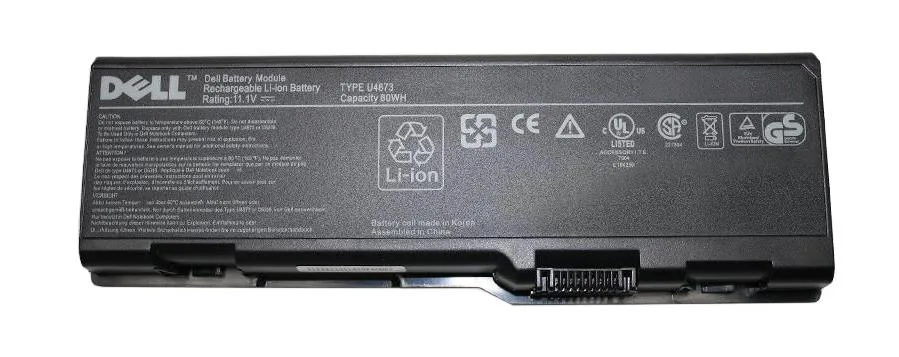 XP115 - Dell 9-Cell 73Wh 11.1V Battery for Inspiron 6000 9200 9300 9400 E1705