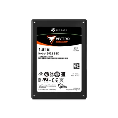 Seagate XS1600LE70114 Nytro 3532 SAS Instant Secure Erase (ISE) SSD - 1.6TB