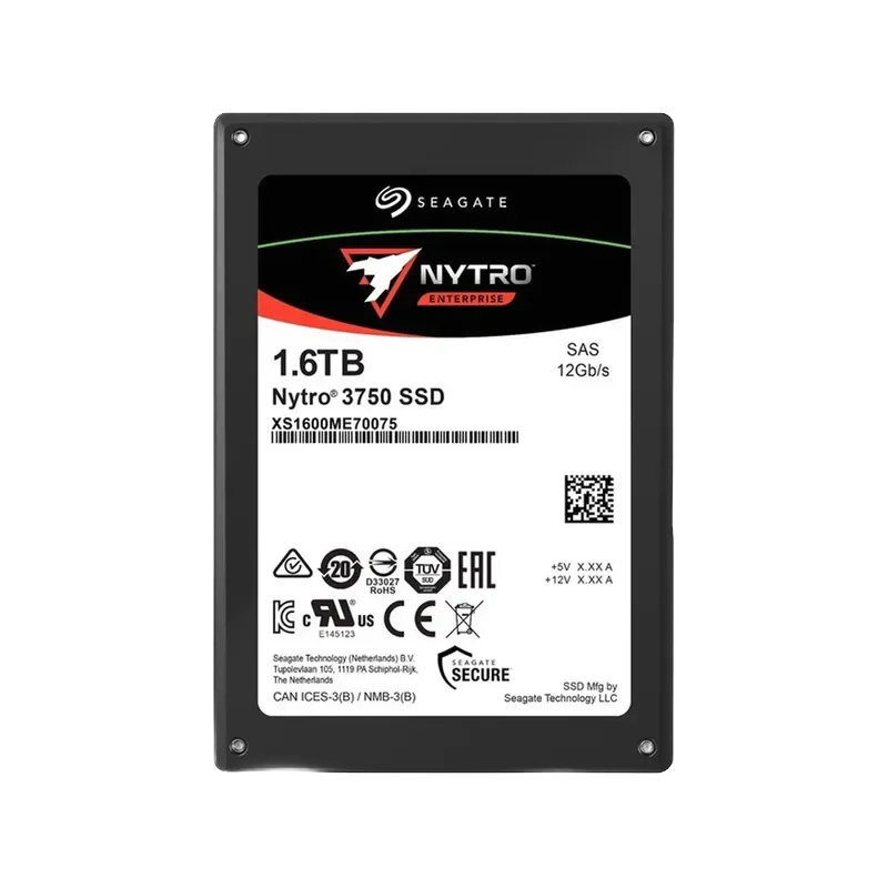 Seagate XS1600ME70075 Seagate Nytro 3750 1.6TB write-intensive SAS SSD for enterprise workloads