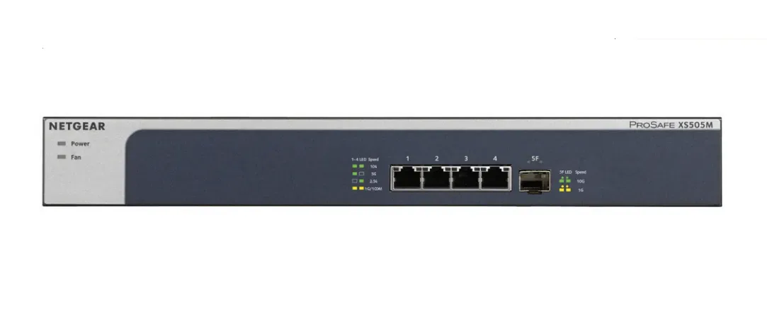 XS505M-100EUS - Netgear 4-Port No Ethernet Switch