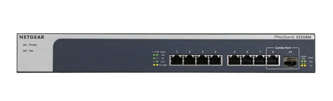 XS508M-100EUS - Netgear 7-Port No Ethernet Switch