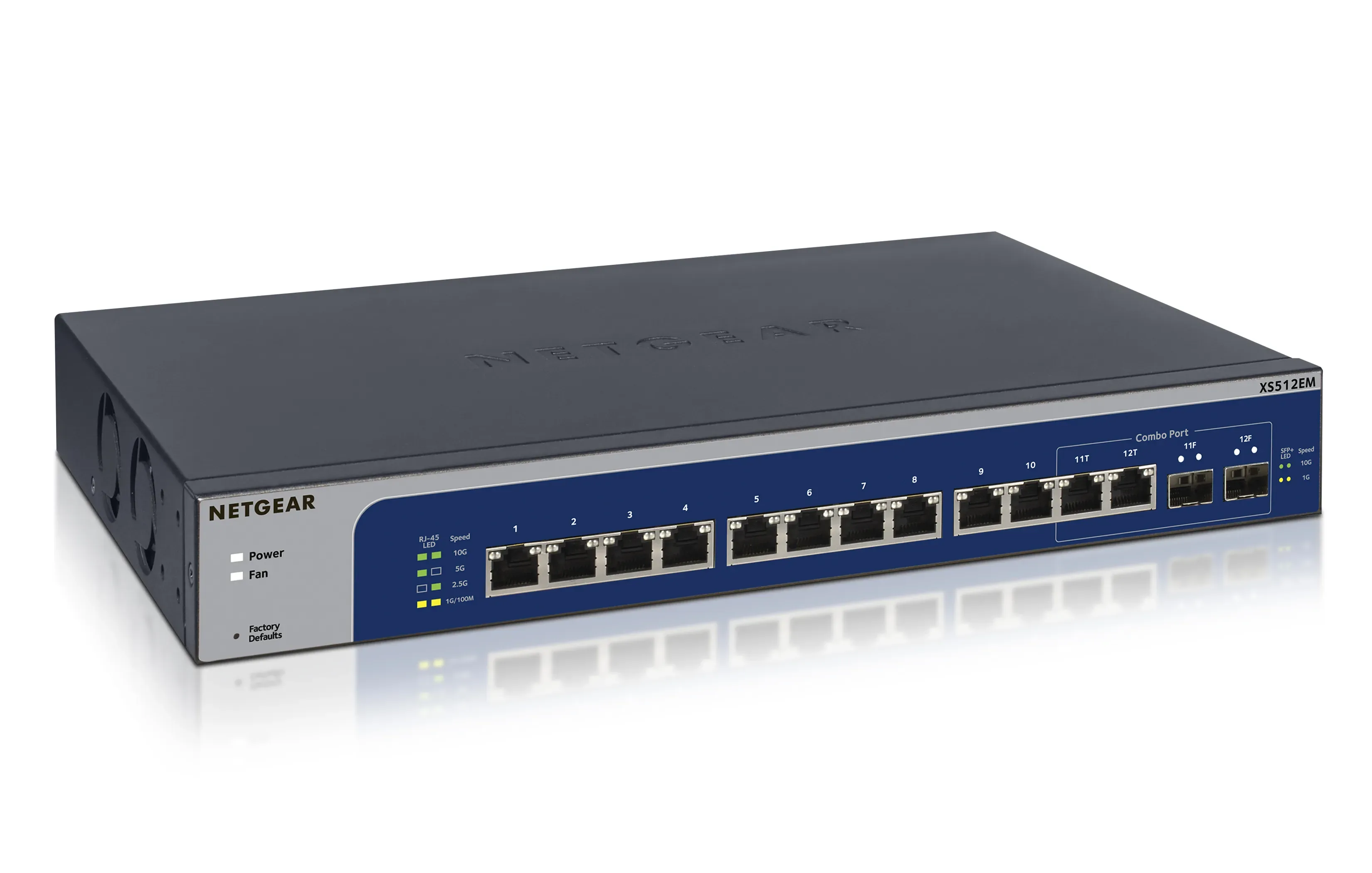 XS512EM-100NAS - Netgear XS512EM 12-Port Ethernet Switch