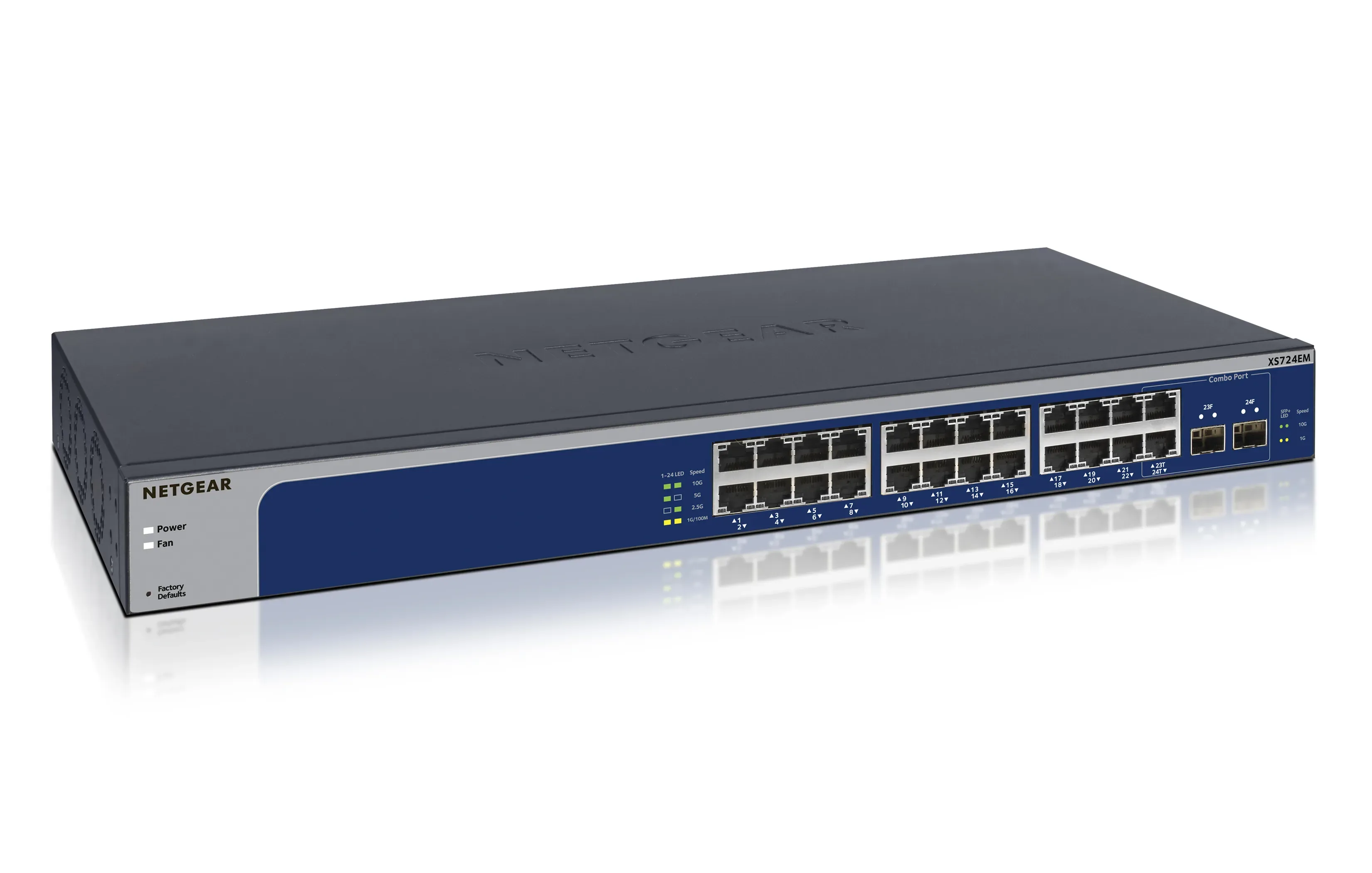 XS724EM-100EUS - Netgear 24-Port Ethernet Switch