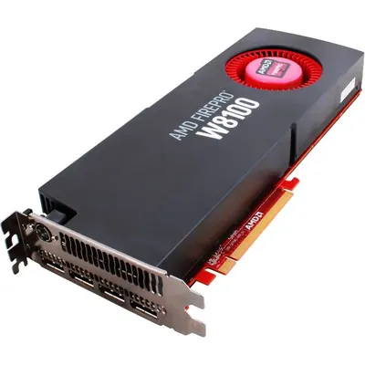 XW13W - Dell AMD FirePro W4100 2GB Professional Low-Profile Video Graphics Card