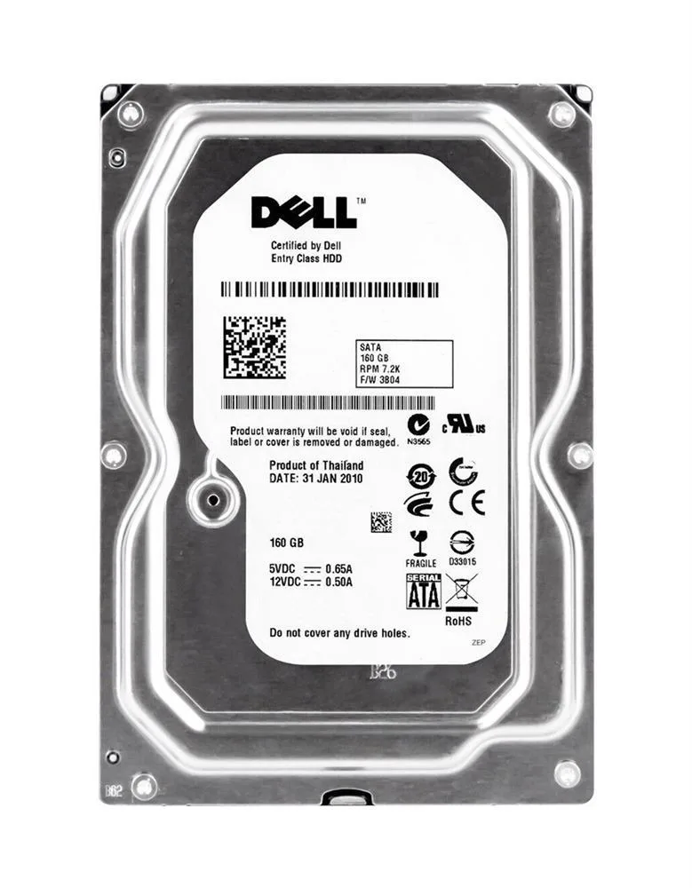Y52R0 - Dell 160GB 7200RPM SATA 2.5-inch Hard Drive