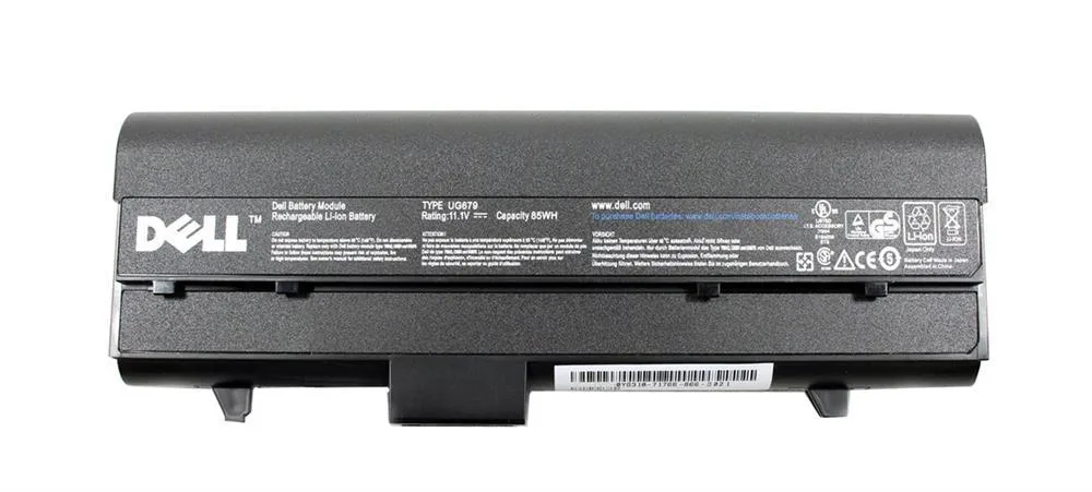 YG326 - Dell 85Whr 11.1V 9-Cell Li-Ion Battery for Inspiron XPS M140, 630m, 640m, E1405